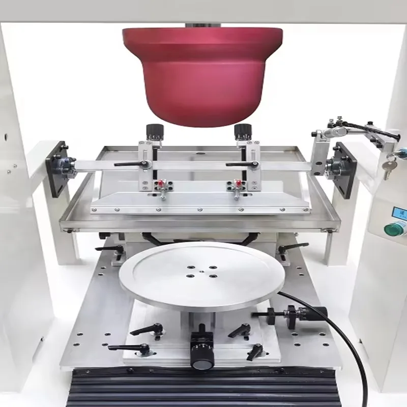 Automatic Single Color Large Ceramic Bowl and Dish Plate Pad Printing Machine Pneumatic Pad Printer for Industrial Application
