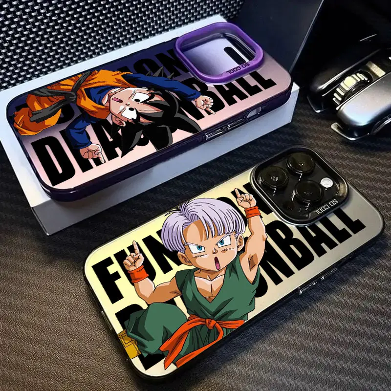 

Anime GokuS Trunks D-Dragons Balls Phone Case For iPhone 17 17e 16e 16 15 14 13 12 11 mini Pro Max Air Plus Anti Fall Back Cover