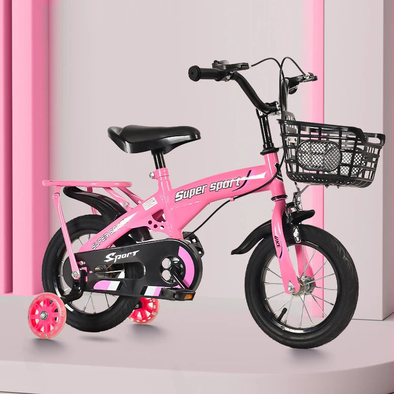 Children Bicycle Boys 2-9 Years Old Baby New Middle and Large Boys and little Girl Child Pedal Bike 12-18 inch