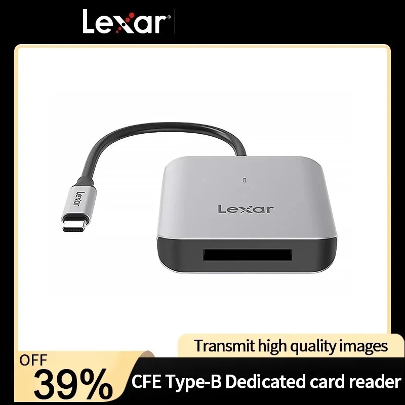 lexar純正510u-cfexpress-type-bカードリーダー-メモリカードリーダー-cfeカードリーダー-usb-32-gen-2-type-cインターフェース-8k-10gbps対応