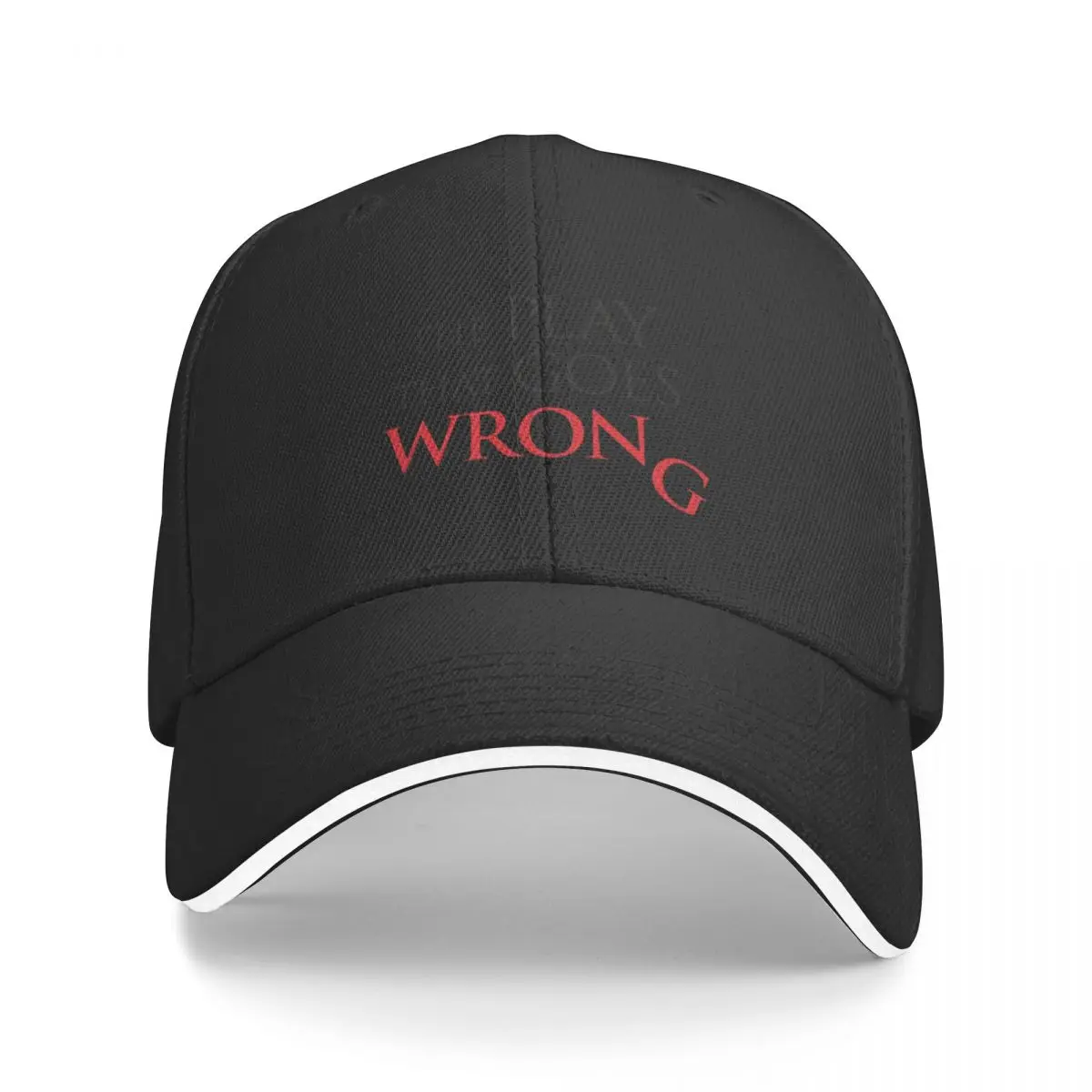 

The Play That Goes Wrong Broadway Logo Classic Baseball Cap Sunscreen western Hat Visor Anime Female Men's