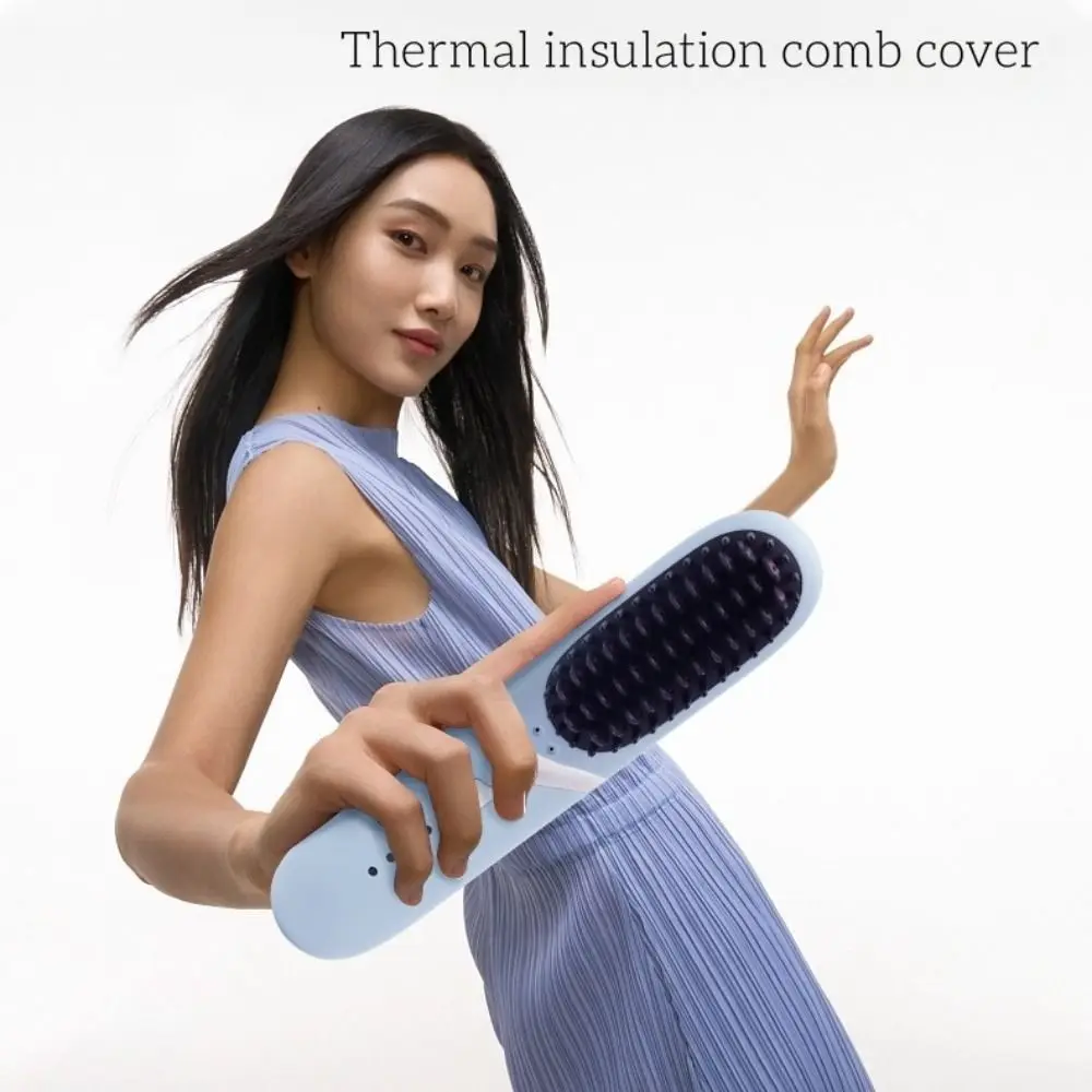 

Negative Ion Heating Straightening Comb Straight Roll Dual-Purpose Lightweight Charging Straight Hair Comb Long Lasting