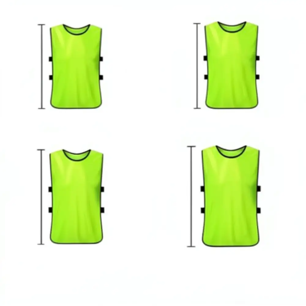 Team Sport Training Bibs Soccer Football Vests Mesh Pinnies Lightweight Practice Jersey For Youth Adult Fitness Match