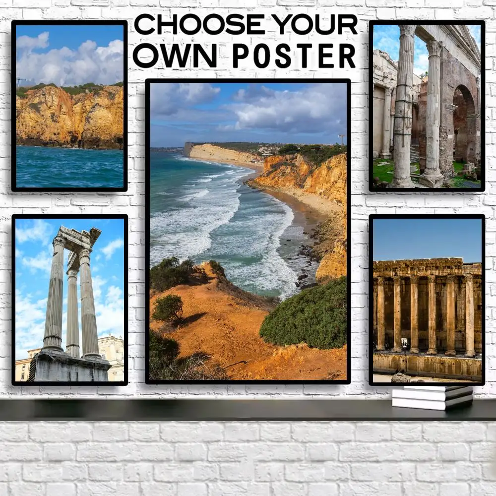 

Le Pont du Colosseum in Rome Painting Calligraphy Frameless Perfect Unframed Canvas Art Designed for Home Dining Office Spaces