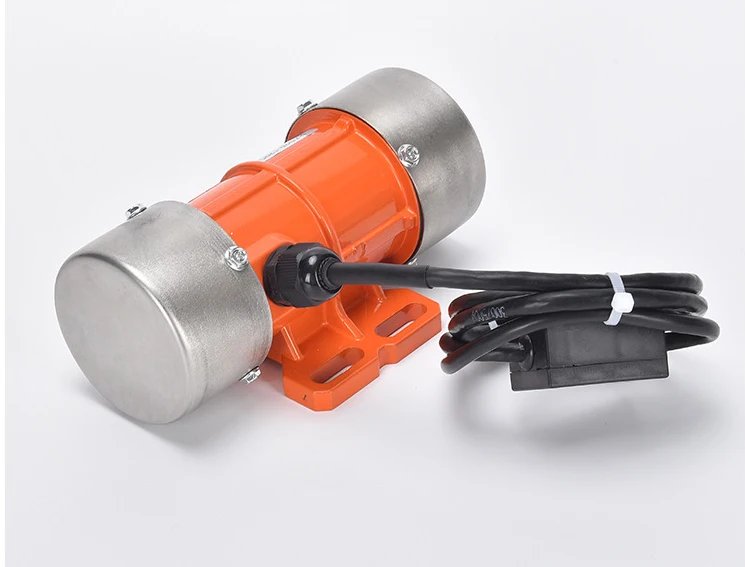 Industrial Mini Electric Vibration Motor 220V Single‑Phase Attached Vibrator Motor For Vibrating Screen Shaker
