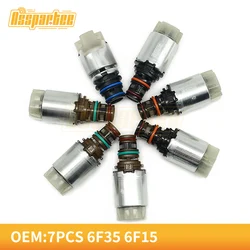 OEM 6F35 6F15 Transmission solenoid valve 7-piece set suitable for Ford Escape Fusion Mazda CV6Z-7G391-A after 2009