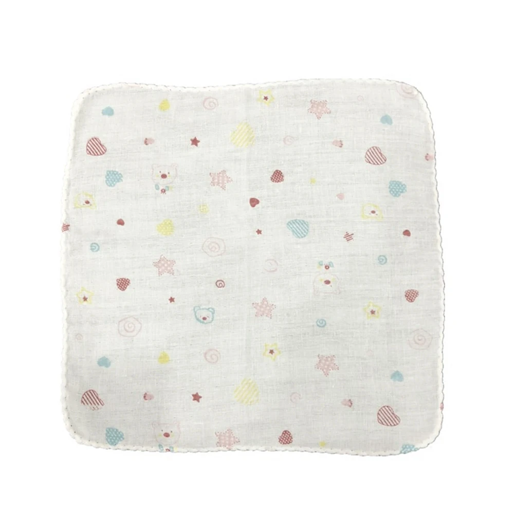 

Gauze Bib Washcloths Square Scarf H kerchief High Density Towel Baby Bibs Cotton Reusable Cloth Diaper Saliva Cloth