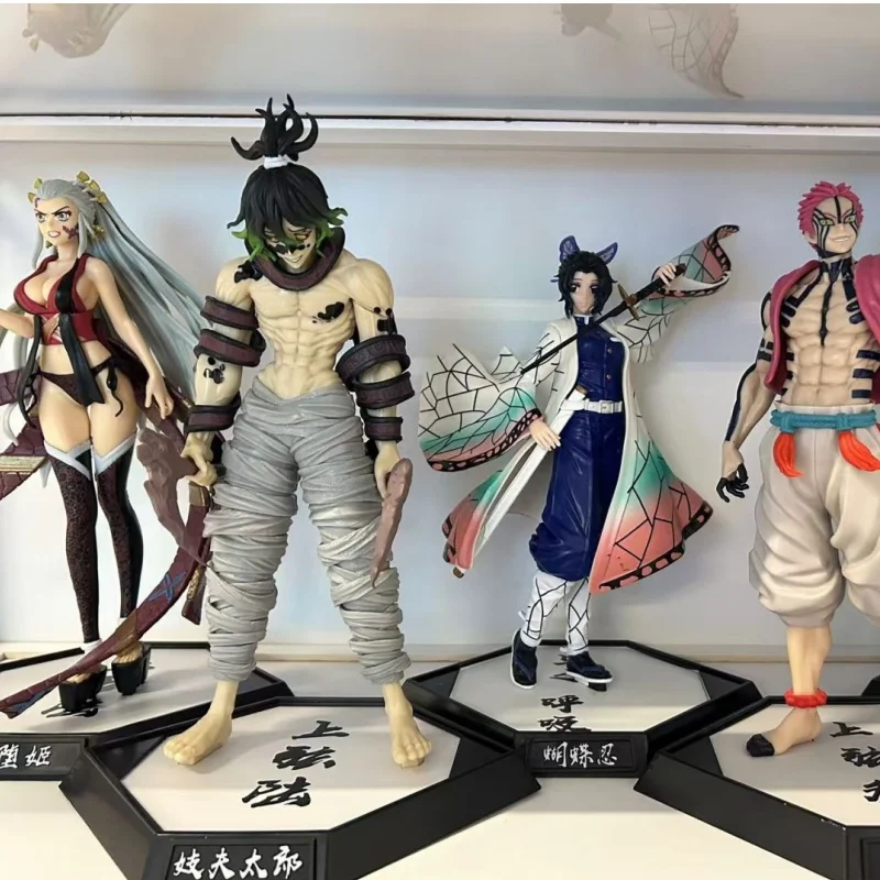 

28-32cm Demon Slayer Anime Action Figure Kokushibo Figures Gk Model Collection Kimetsu No Yaiba Desktop Decor Toys Gif Christmas