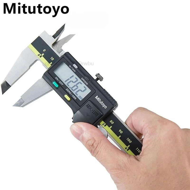 

Цифровой штангенциркуль Mitutoyo с ЖК-дисплеем, 6 дюймов, 0-150 мм, 0-200 мм, 500-196-30, электронный измерительный инструмент из нержавеющей стали