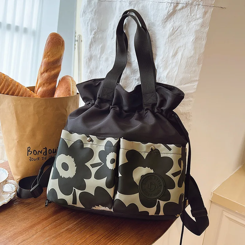 

2023 Новая женская сумка через плечо — дизайн на шнурке, высококачественная, модная для поездок на работу и отдыха, портативная или через плечо