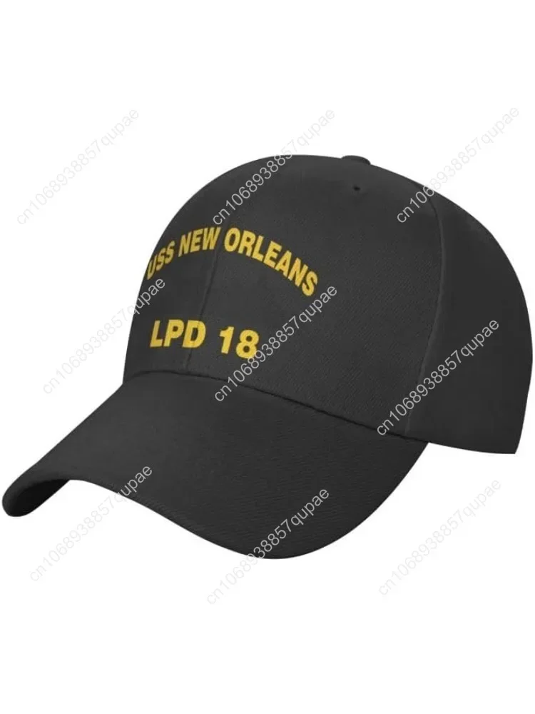 

Tarvit USS New Orleans LPD 18 Flag-Baseball Caps Denim Hats Cowboy Knit hat Fisherman's hat