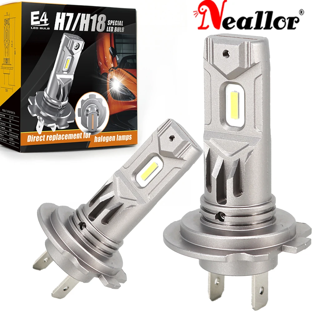 

2 шт., Автомобильные светодиодные лампы H7 12 В для BMW E87 E91 E70 E61 E39 X3 E83