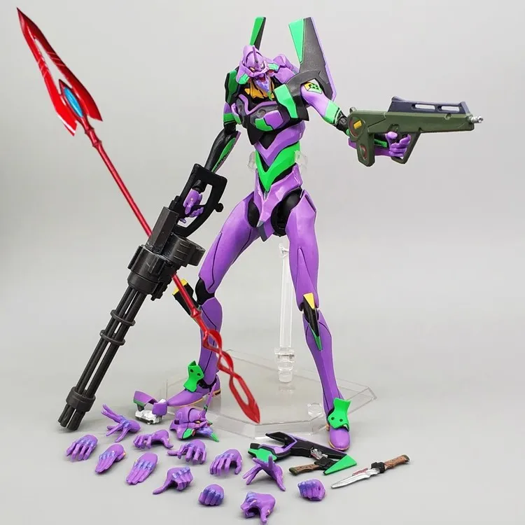 

19cm Anime EVA Maf156 EVANGELION-01 Joint replaceable Action Figures PVC Model Statue Toys doll Desk Decor Gifts boxed
