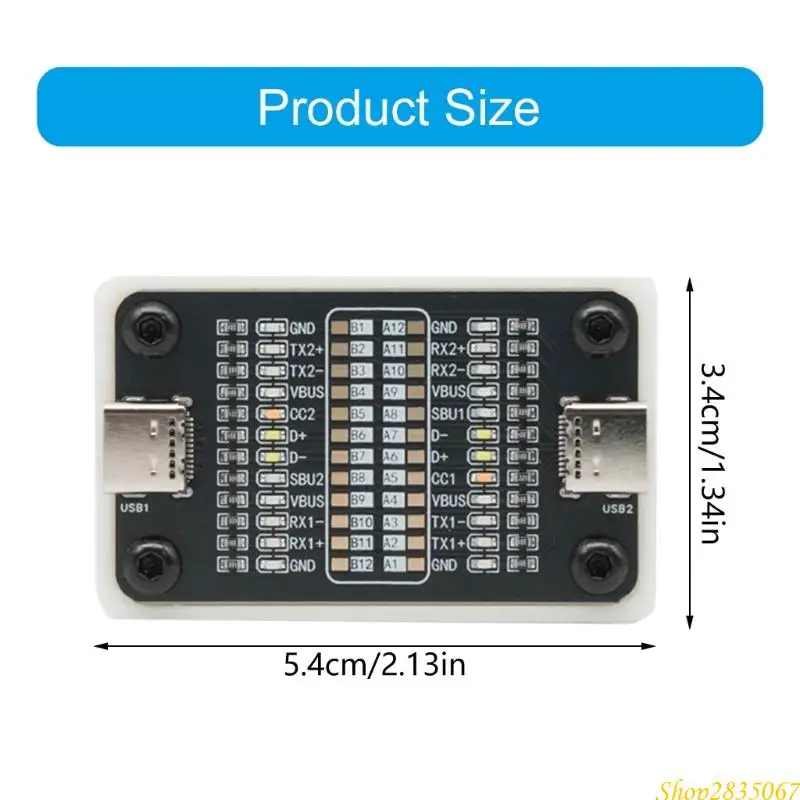 Handheld USB C Circuit Checker With Automatic Fault Location Capability 831F