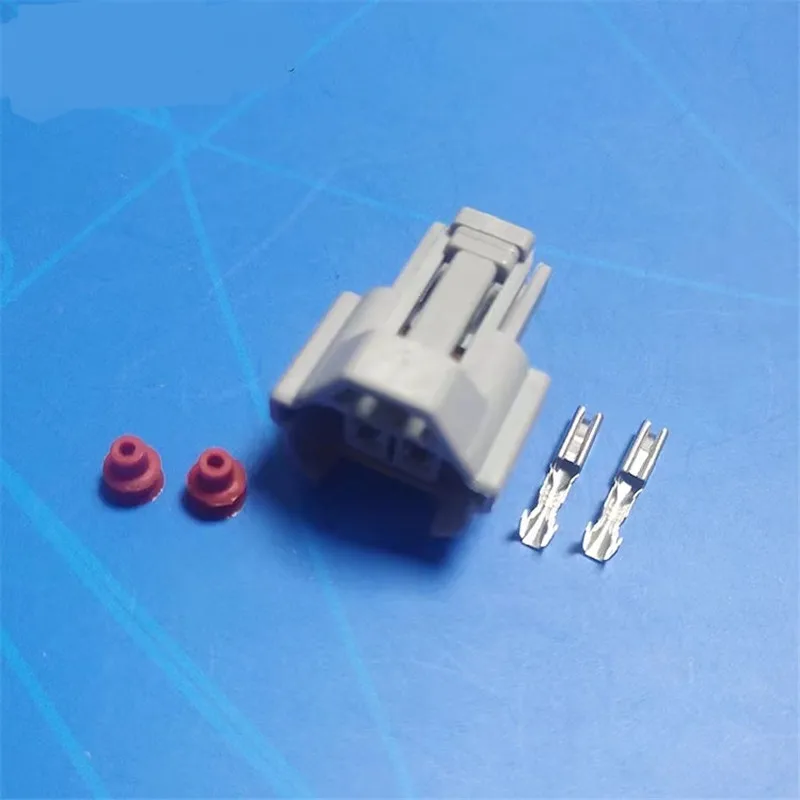 Free shipping 200 pcs DJ7024YB-2-21 2Pin AMP Car Electrical Wire Connectors for VW,BMW,Audi,Toyota,NISSAN