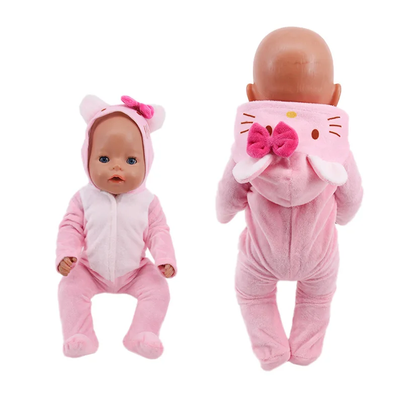 Doll Clothing Spring Shoes Clothes Accessories 18 Inch US and 43 cm Baby Newborn Doll Rebirth Girl Toys Our Generation