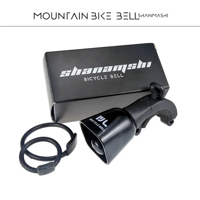 A43I shanmashi Outdoor Bicycle Bell Creative Bike Bull Head Bell Horn