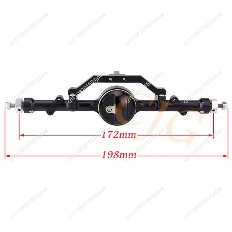 For 1/10 Yota II Yota 2nd Generation, Metal Front and Rear Axle D90 2nd Generation, Simulation Model Climbing RC Accessories