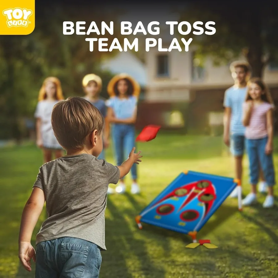 Life Bean Bags Toss Game Cornhole Buitenspeelgoed Leeftijden 4-8 Maïsgatset Sport Buitenspeelspeelgoed Buitenspeelgoed Leeftijden 4-8 Buiten Ac