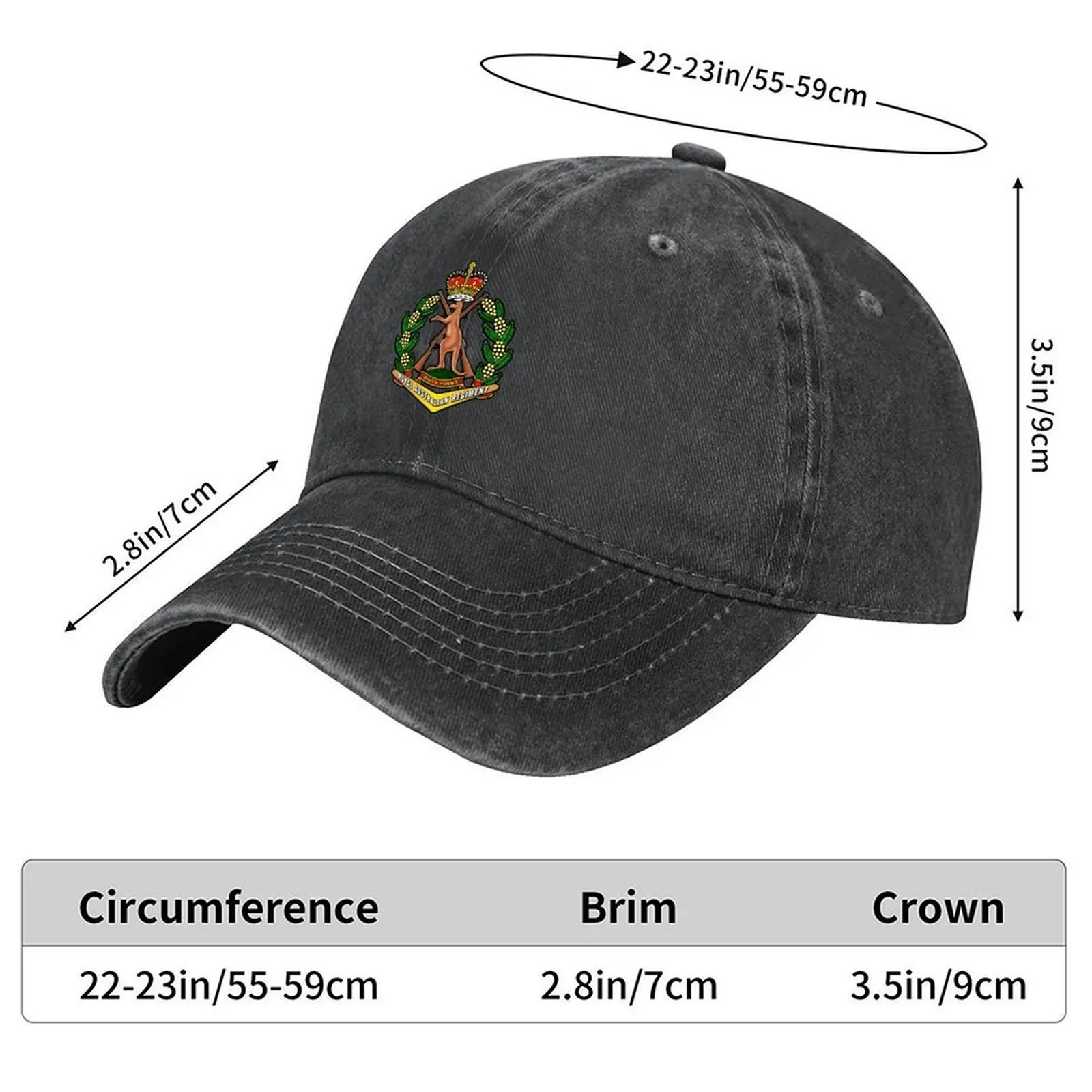 ROYAL AUSTRALIAN REGIMENT Baseball Cap Golf Cap Beach Icon cute Mens Women's