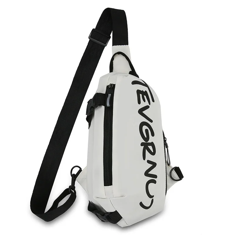 Outdoor sports and leisure simple portable shoulder messenger breast bag