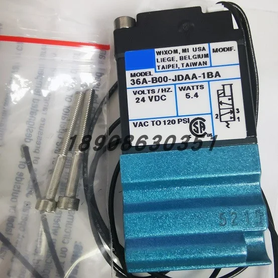 

Original Authentic American Solenoid Valve 36a-b00-jdaa-1ba 36A-E00 EOO-JDNA-1BA=