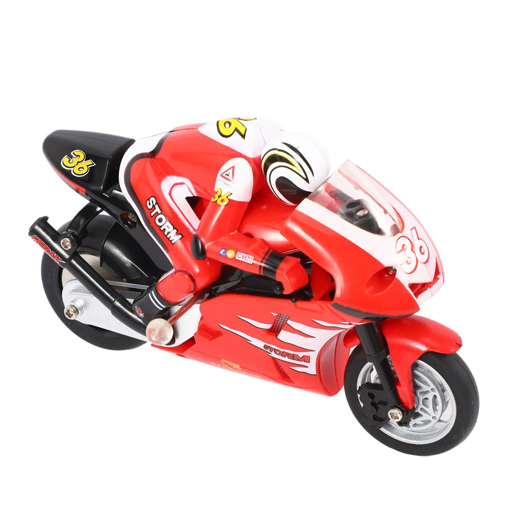 Erstellen Sie ein Mini-Moto-Rc-Motorrad, elektrisches Hochgeschwindigkeits-Nitro-Fernbedienungsauto, wiederaufladbar, 2,4 GHz, Rennmotorrad für Jungen, Spielzeug, Geschenk