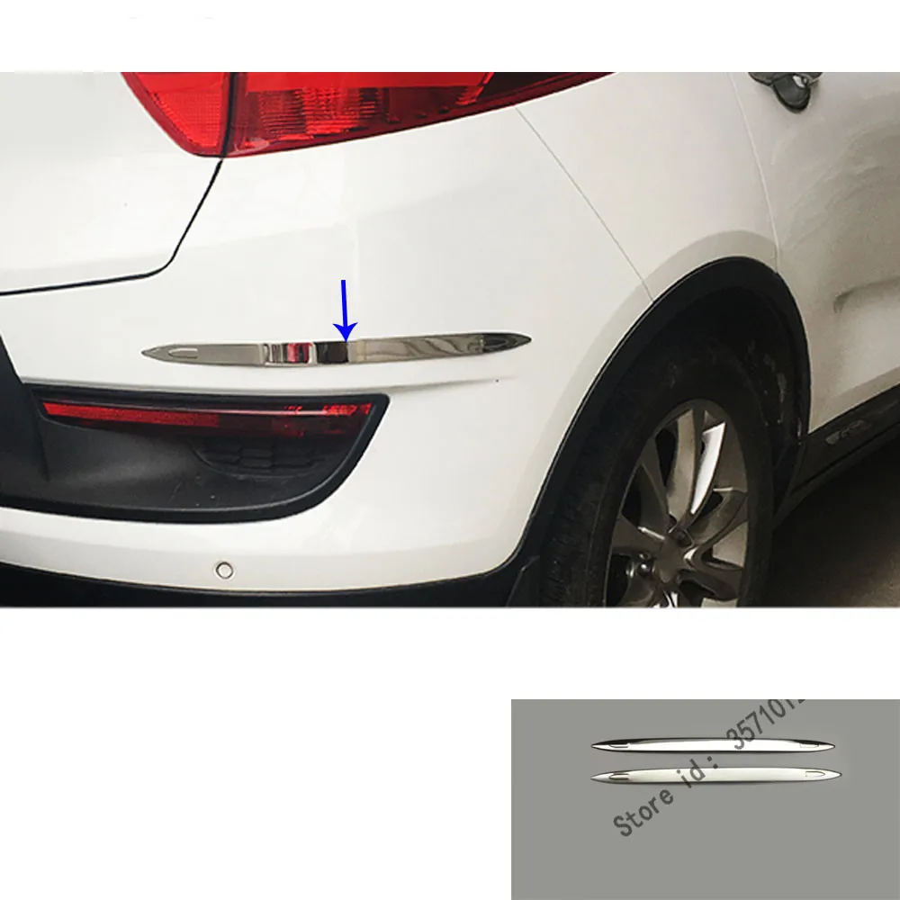 

For Honda CRV CR-V 2012 2013 2014 2015 2016 Car Body Front+Rear Back Bumper Corner Protection Trim Frame Board Frame Stick Cover