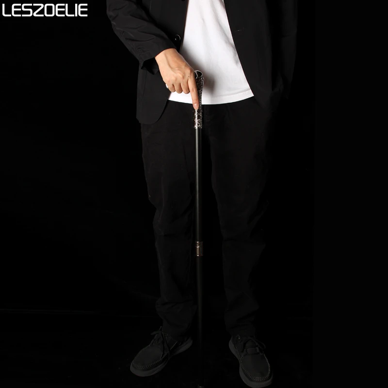 Серебряная голова орла с голубыми глазами, трость для мужчин, элегантная винтажная модная декоративная палочка для вечеринки, женские элегантные трости