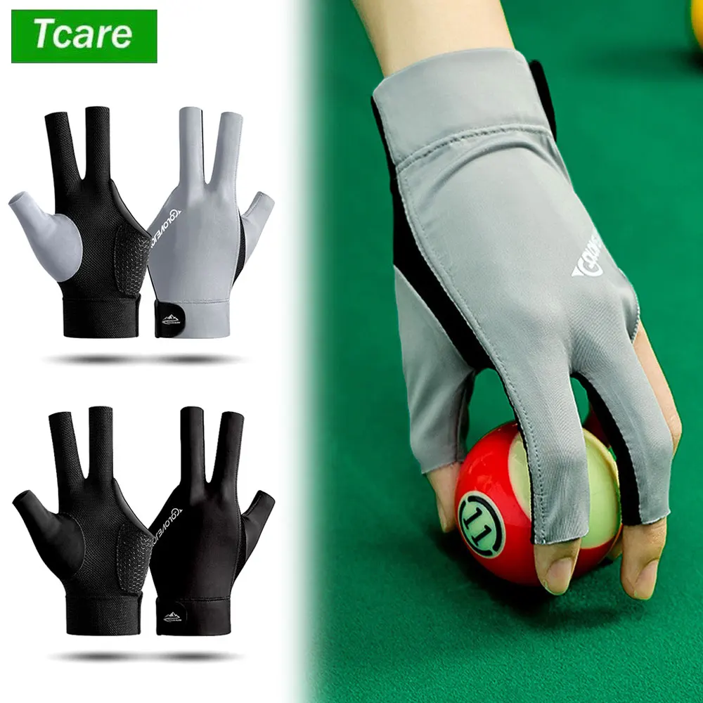 1 PCS Breathable Billiard Pool Gloves Spandex Lycra Shooters Carom Snooker Cue 5 Colors Sports Gloves Fits on Left or Right Hand