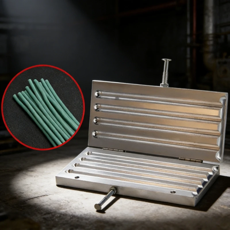 

Tree Core Wax Mold With Handle For Wax Injector Casting Wax Line Wax Rod - Efficient Casting Professional Jewelry Making Tool