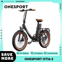 ONESPORT OT16-2 Electric Bike, 250W Motor 48V 15.6Ah Battery, 20\