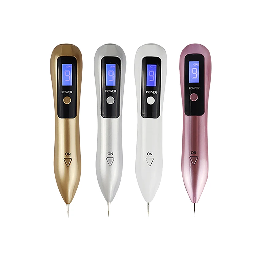 9 Speed LED Light  Plasma Pen Skin Mole Dark Spot Remover For Face Wart Freckle Removal Pen Dot Wrinkle Eyelid Lift Tool