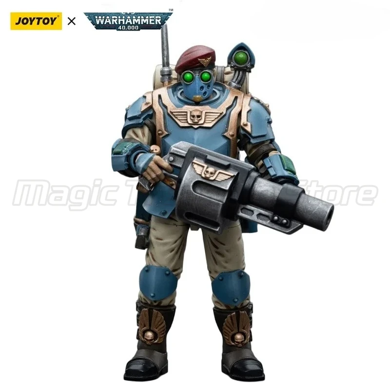 

【MT】JOYTOY 1/18 Action Figure Warhammer 40K Astra Militarum Tempestus Scions Command Squad 55th Kappic Eagles Model Toy