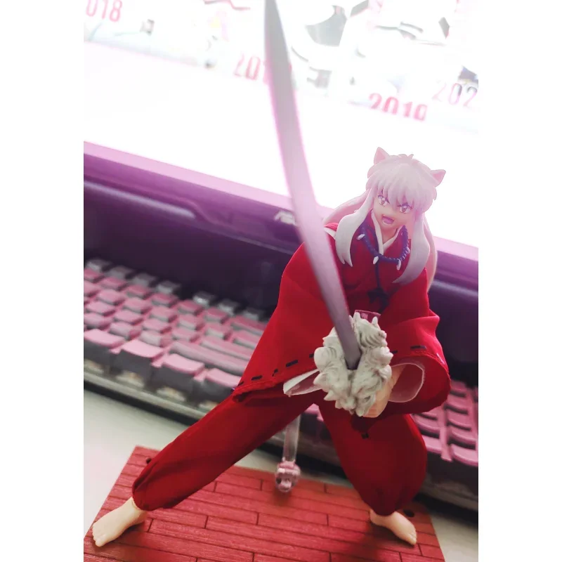 

In Stock Dasin Gt Inuyasha Sesshoumaru 1/12 16cm Pvc Action Figure Toy Model Gifts For Fans