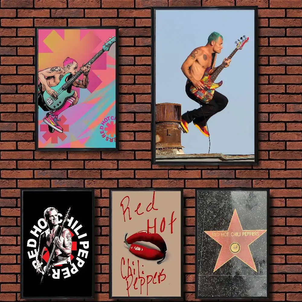 

passionate Red Hot Chili Peppers Poster HD Art Wall Waterproof Home Living Room Bedroom Bar Aesthetic Decoration