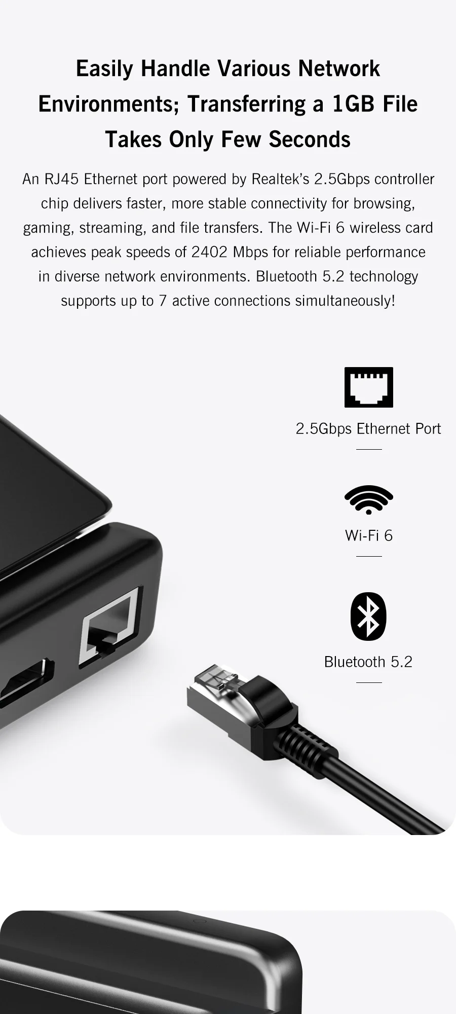New 7-inch Screen Mini Laptop GPD MicroPC 2 Intel® Core™ I3-N250 16GB/512GB Portable Laptop Computer Notebook Windows 11