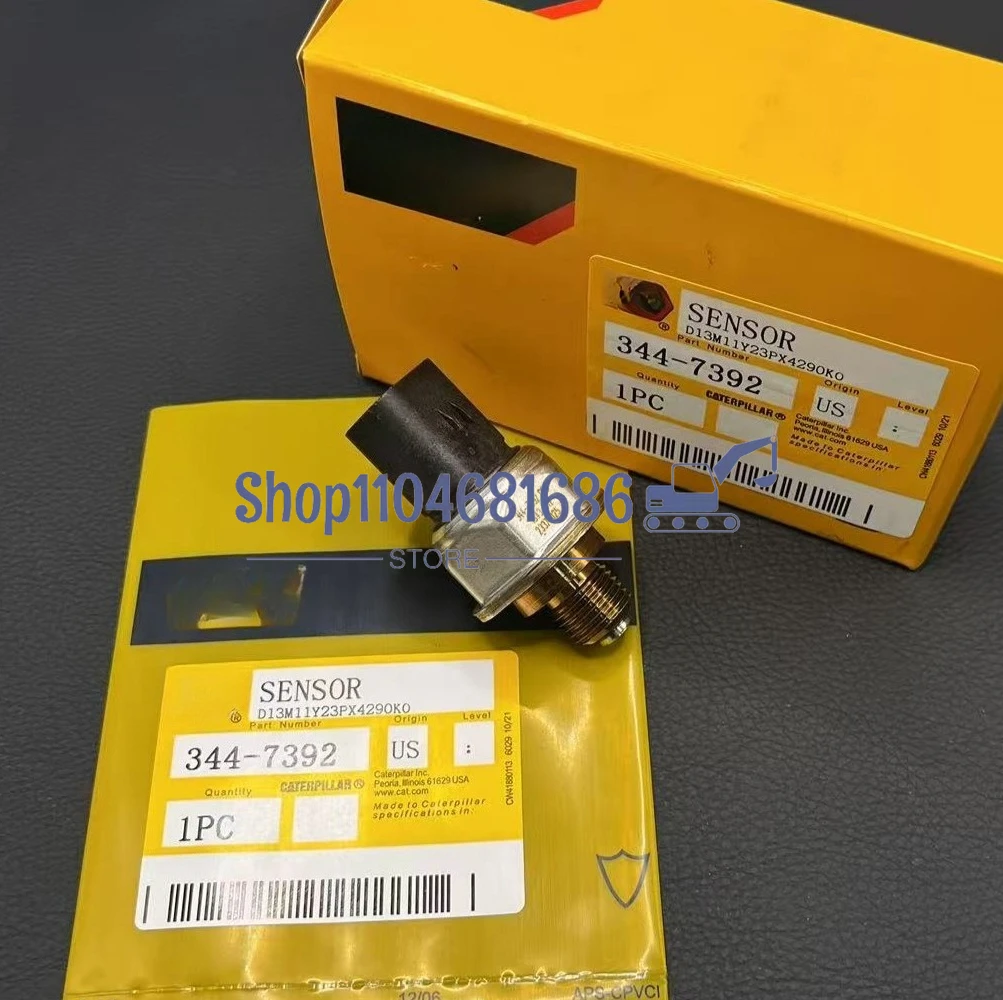 

3447392 344-7392 Rail Oil Pressure Sensor for Caterpillar Excavator E336D2 E320E