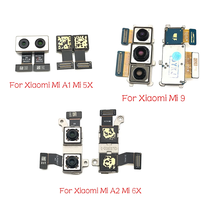 New Back Rear Camera Module Flex Cable For Xiaomi Mi 9 9T 5S 8 Lite 8Se Mi A1 5X /Mi A2 6X / A2 Lite Pocophone F1 Camera Repair