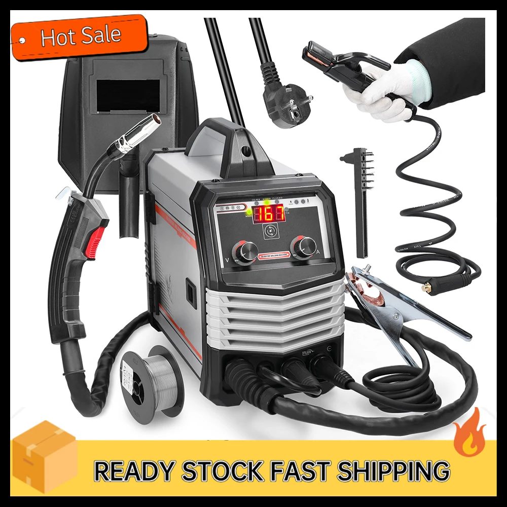 Multifunctional 4in1 MIG MMA MAG TIG-160C Inverter Welders Multipurpose Portable Electric Welding Machine Intelligent Welders