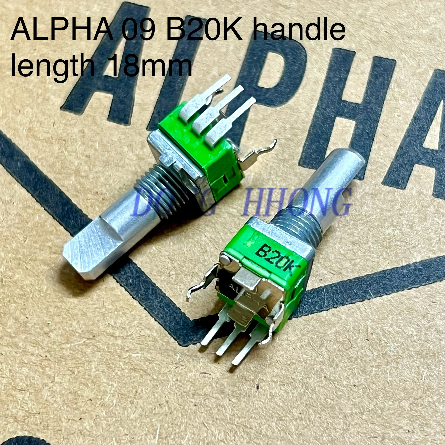 10 pcs ALPHA DDJ-SX SX2 SX3 RX SR R1 with midpoint high, medium, and low EQ potentiometer B20K