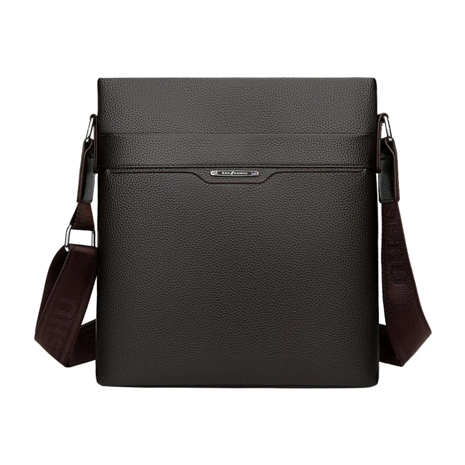 Men Shoulder Bag Fashion Lightweight Office Satchel with Adjustable Shoulder Strap for Outdoor Riding Fishing Workout Trekking
