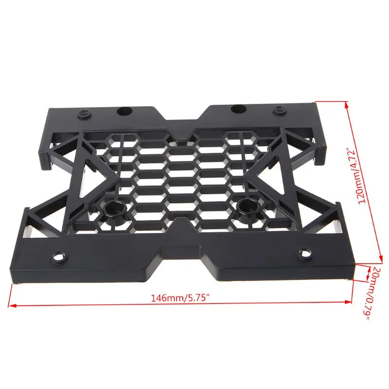 حامل أقراص صلبة داخلية SSD ، حامل تثبيت ، محول لهيكل الكمبيوتر الشخصي ، تركيب معدني ، طقم واحد