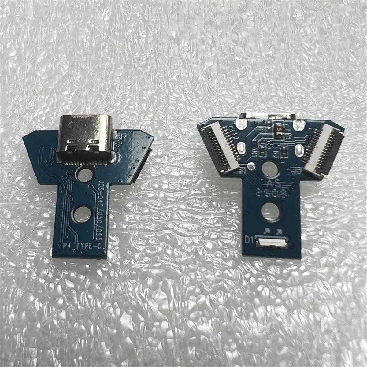THANKSGIVING DAY 2 Pcs DIY Type-C Charging Port Socket Circuit Board for PS4 JDS 040 050 055 Controller Use Replacement Parts