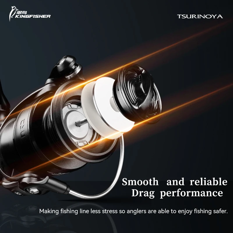 Carretilha de Pesca TSURINOYA - Kastking Reel Zephyr avaliação e preço