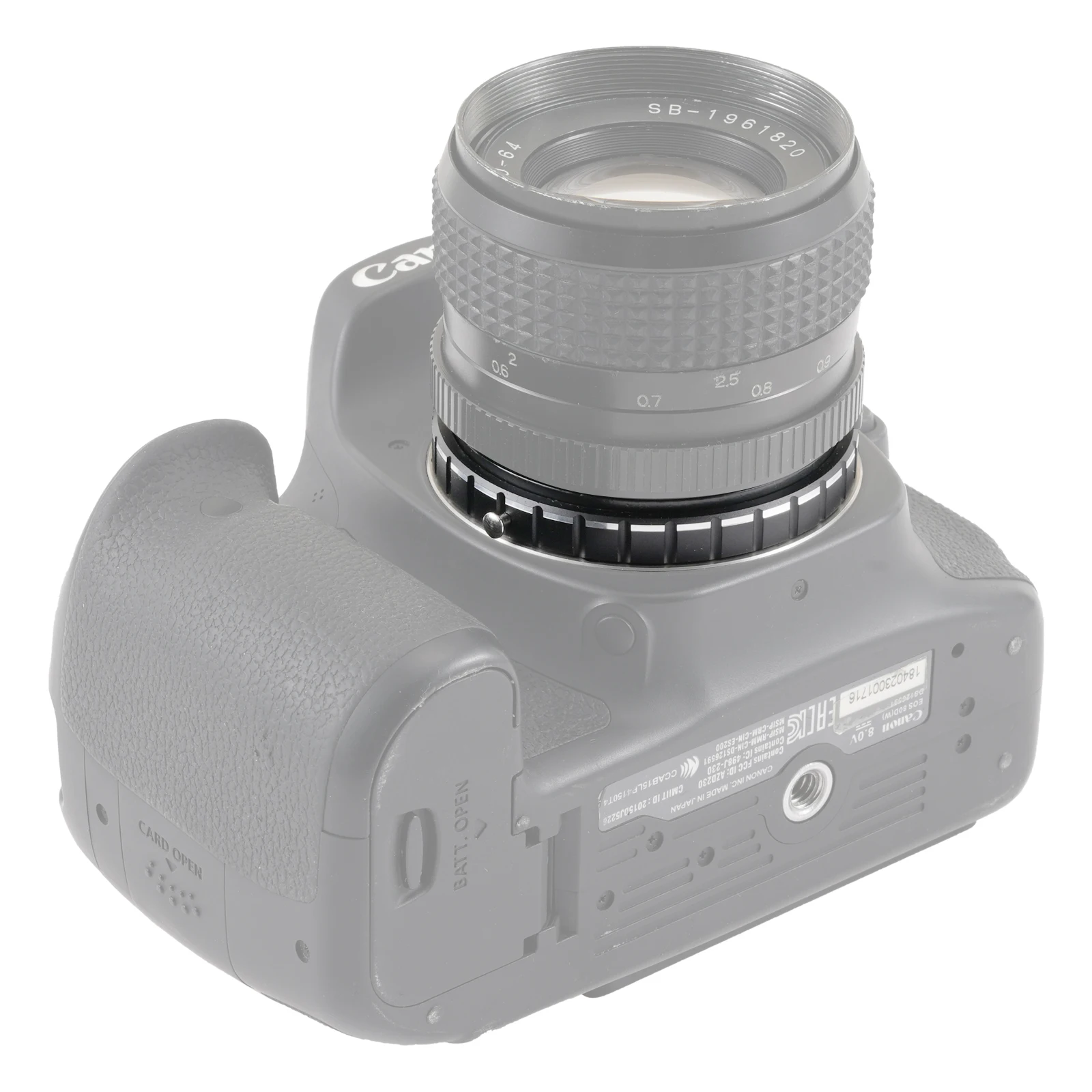 Fotga-カメラ本体,カメラ用メタルアダプターリング7d 5dii 5diii 1200d 700d 750d 550d 60d d700