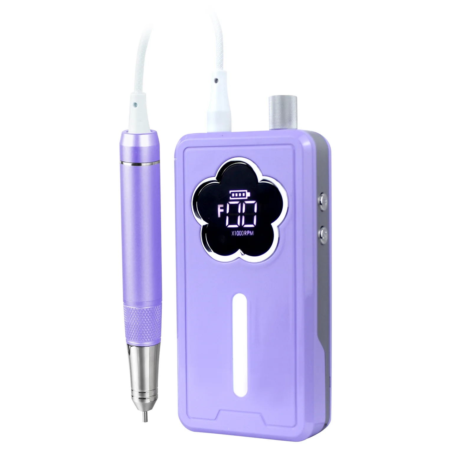 High Quality Portable Rechargeable Brushless Nail Polisher Remover, Professional Salon Equipment, Electric Manicure Tool