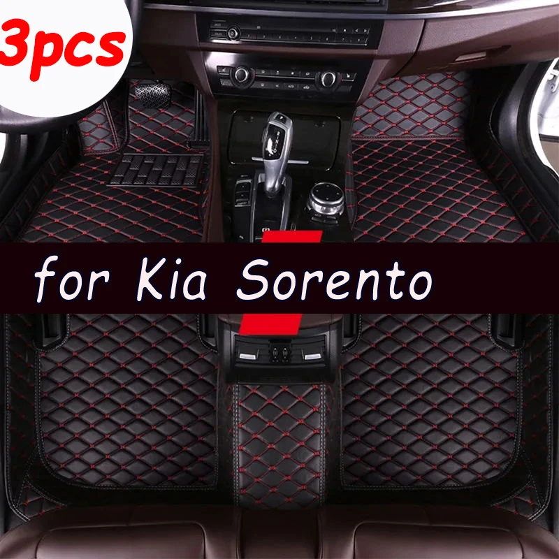 

Автомобильные коврики для Kia Sorento (пять сидений) 2006 2007 2008, индивидуальные автомобильные накладки на ножки, задняя крышка, аксессуары для интерьера