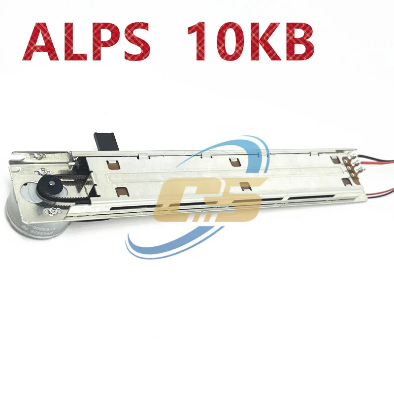 

Слайд-потенциометр головного типа с двигателем ALPS, 10 КБ, фейдер V с двигателем