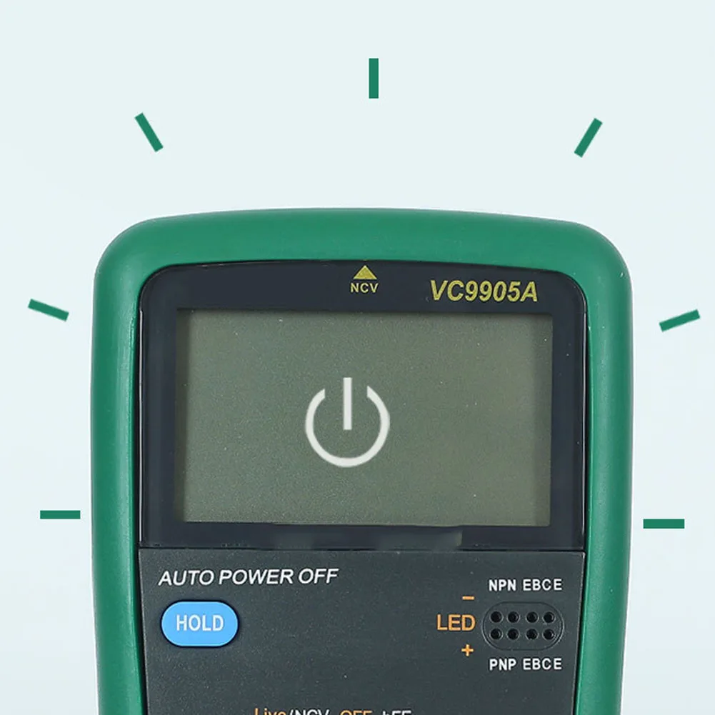 

VC9905A Multimeters, Digital Multi-function Ammeter, Electrical Repair And Testing Tool 1999 Characters Measurement Tools